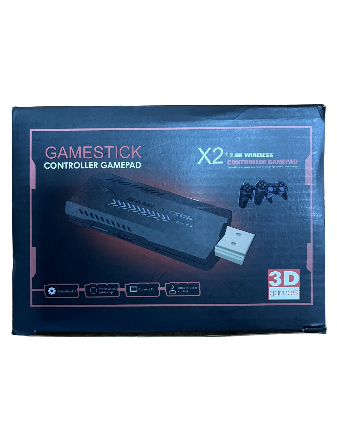 GAME STICK CAJA NEGRA PSP X2