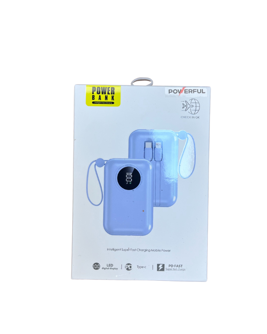 POWER BANCK 10000 MAH 66W MODELO  POW-143