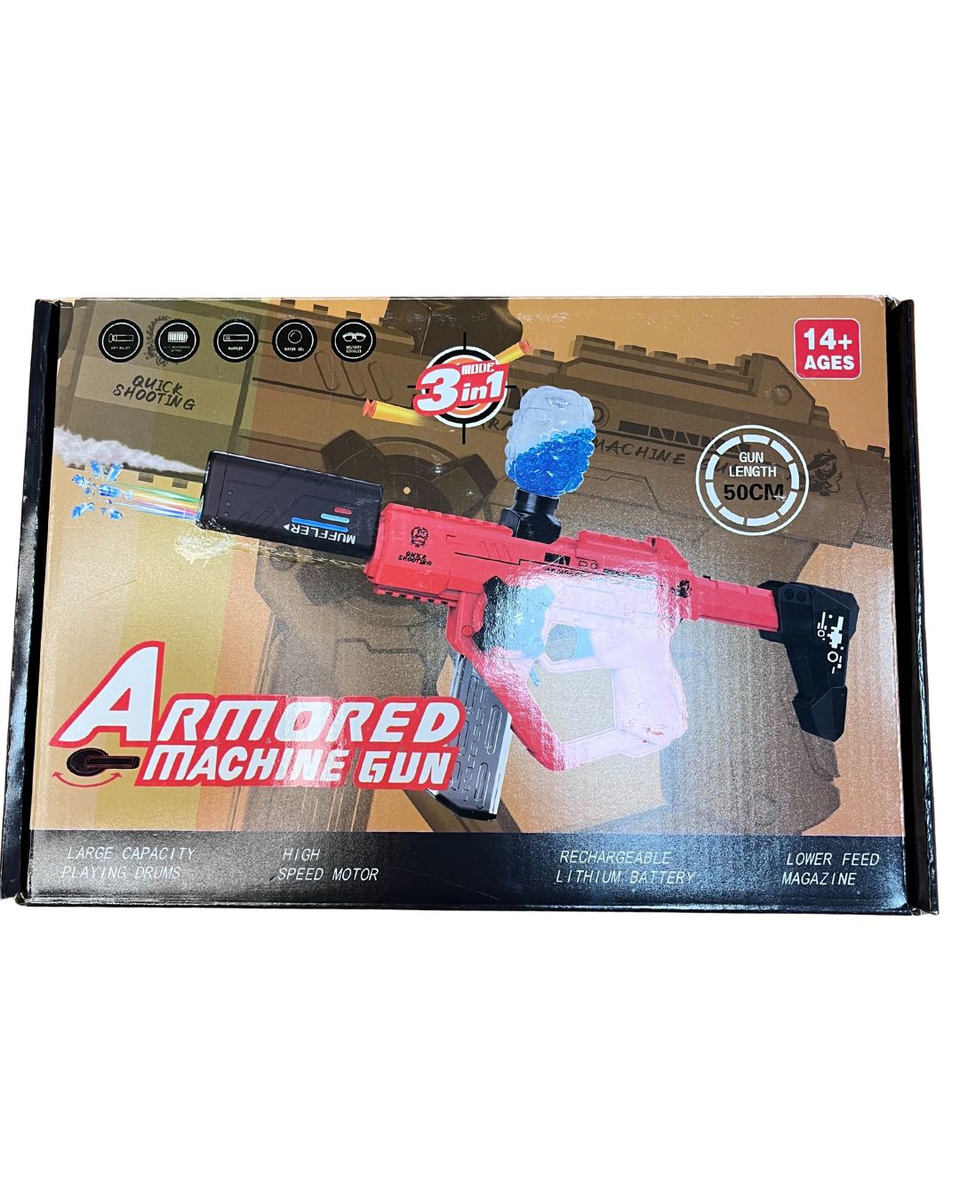 PISTOLA HIDROGEL 3-1 G696