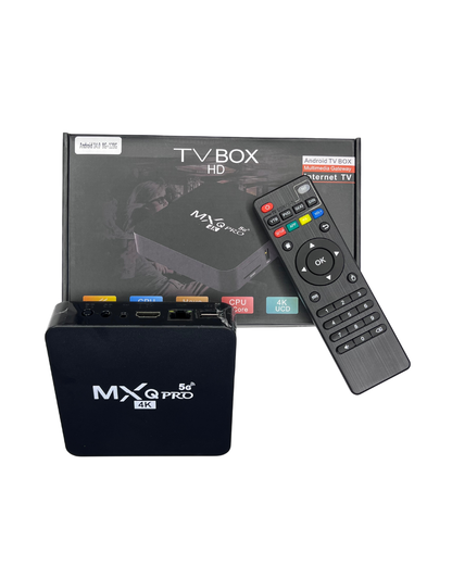 TV BOX CAJA NEGRA MXQ PRO 4K - (8GB/128GB)