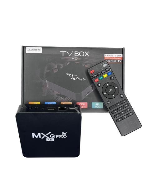 TV BOX CAJA NEGRA MXQ PRO 4K - (8GB/128GB)