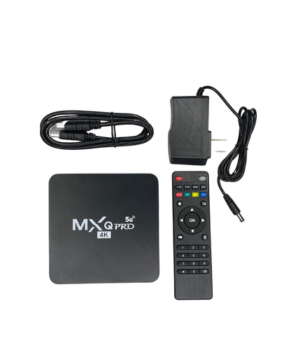 TV BOX CAJA NEGRA MXQ PRO 4K - (8GB/128GB)