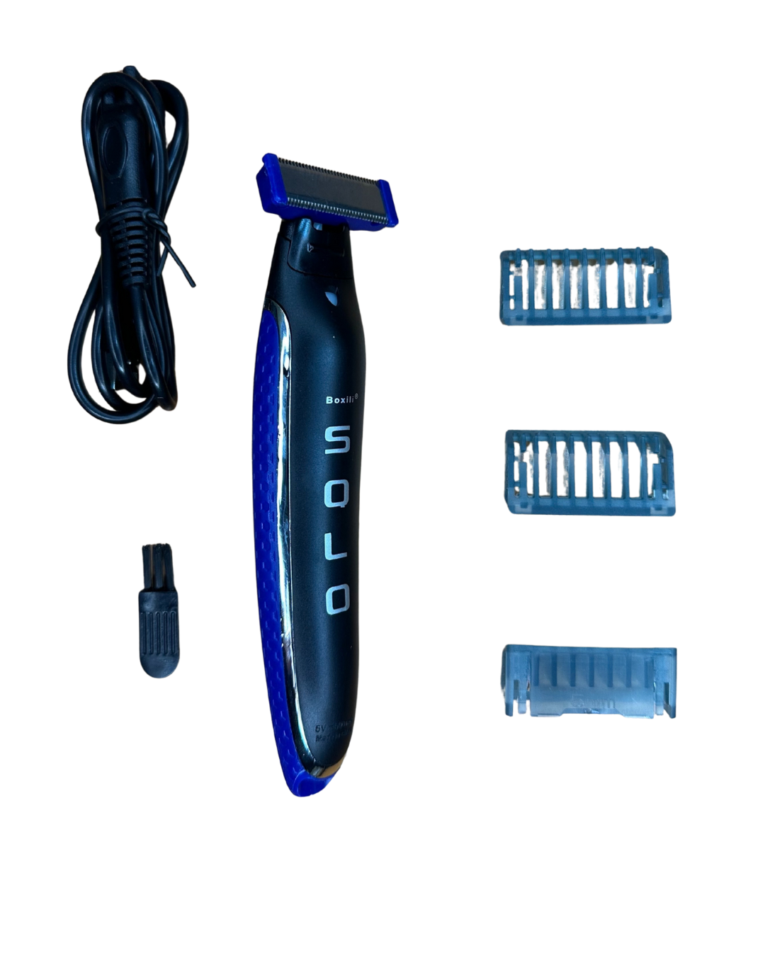 MÁQUINA DE AFEITAR BOXILI SQLO 3 EN 1 PARA BARBA Y PERFILADO