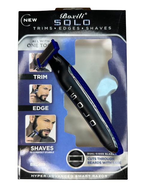 MÁQUINA DE AFEITAR BOXILI SQLO 3 EN 1 PARA BARBA Y PERFILADO