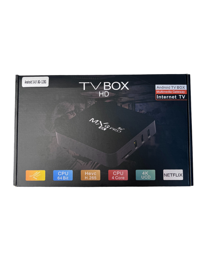 TV BOX CAJA NEGRA MXQ PRO 4K - (8GB/128GB)